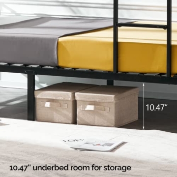 Stylish VINGLI Twin Over Twin Bunk Bed for All Ages