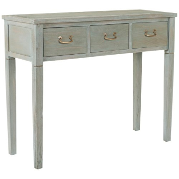 Stylish SAFAVIEH Console Table with 3 Drawers for Home