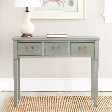 Stylish SAFAVIEH Console Table with 3 Drawers for Home
