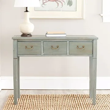 Stylish SAFAVIEH Console Table with 3 Drawers for Home