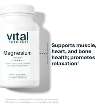 Magnesium Citrate 150mg | Vegan Supplement for Relaxation