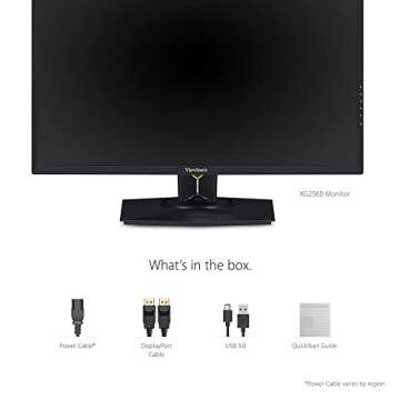 25" ViewSonic XG2560 FHD 240Hz Gaming Monitor