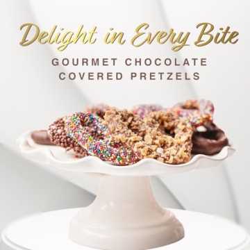 Gourmet Chocolate Pretzels Gift Bag | 8 oz Delightful Treat