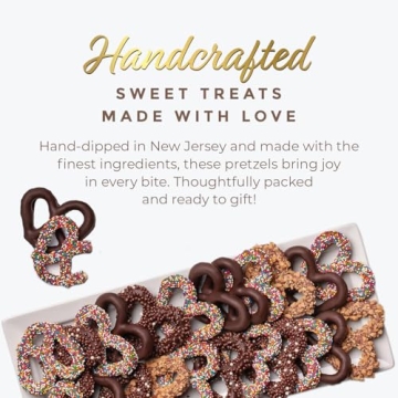 Gourmet Chocolate Pretzels Gift Bag | 8 oz Delightful Treat