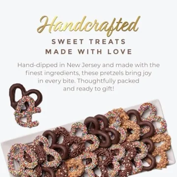 Gourmet Chocolate Pretzels Gift Bag | 8 oz Delightful Treat