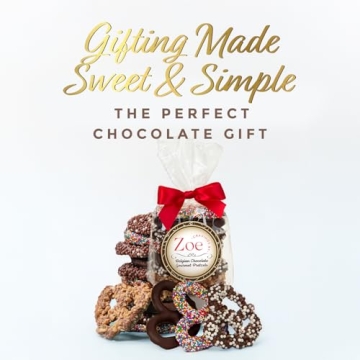 Gourmet Chocolate Pretzels Gift Bag | 8 oz Delightful Treat