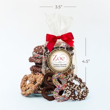 Gourmet Chocolate Pretzels Gift Bag | 8 oz Delightful Treat