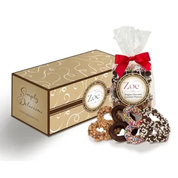 Gourmet Chocolate Pretzels Gift Bag | 8 oz Delightful Treat