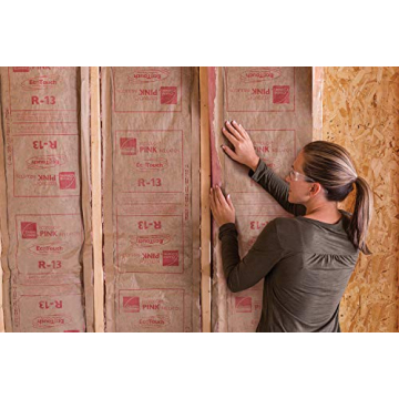 Owens Corning R-13 Faced Insulation Roll 15x32 Feet