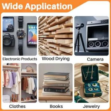 Sukh 100PCS Silica Packets for Electronics Jewelry Storage