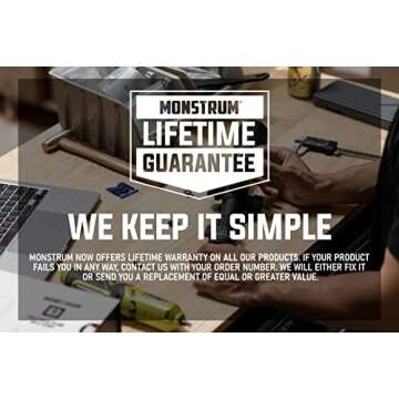 Monstrum Chamber Safety Flags with Tool & Adapter