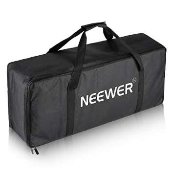 Neewer 700W Octagon Softbox Continuous Lighting Kit for Camera Photo Video Photography, Includes: (2)32x32 inches/80x80 centimeters Softbox, (2)85W 5500K Light Bulb, (2)Light Stand, (1)Carrying Bag