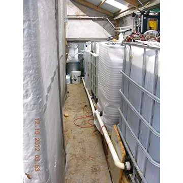 Aquaponics Bell Siphon Kit for IBC Growbed - Adjustable Solution