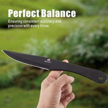 Durable REAT Throwing Knives - Ideal for All Skill Levels