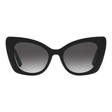 Dolce & Gabbana DG 4405 Black/Grey Shaded Women’s Sunglasses - Stand Out in Style