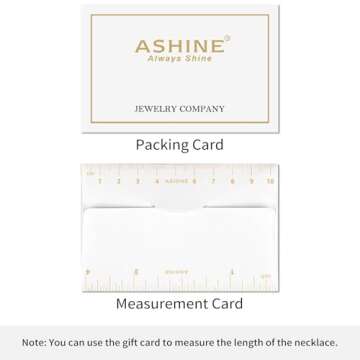 ASHINE Silver Necklace Chain Silver Chain Necklace for Women Sterling Silver Chain Silver Chain Charm Jewelry Chain Long Necklaces for Women (0.8mm Box Chain Spring Ring Clasp 19 Inches)