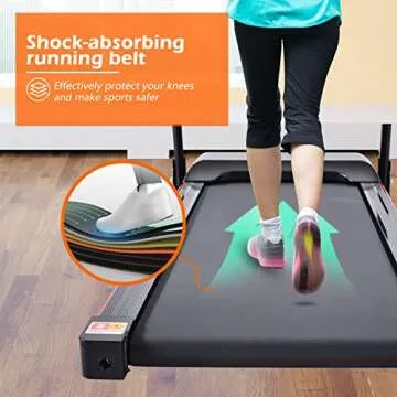 Top Compact 2.5HP Treadmill with Incline for Home Use