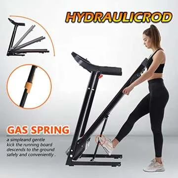 Top Compact 2.5HP Treadmill with Incline for Home Use