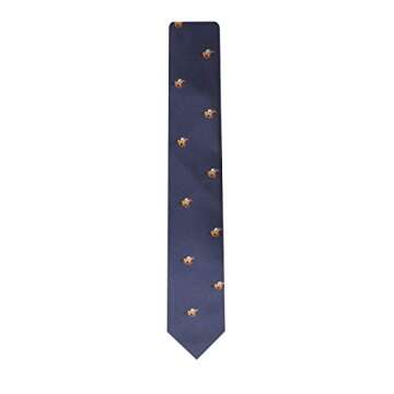 AUSCUFFLINKS Horse Racing Ties for Men | Equestrian Rider | Animal Lover Novelty Neck Ties Present for Him | Horse Pony Racing | Jockey Mens Happy Neckties | (RACING HORSE)