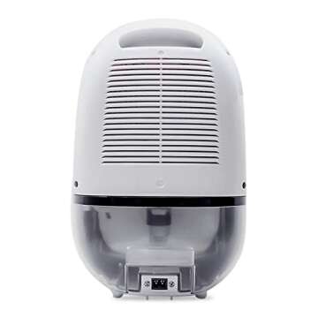 Eva-Dry Dehumidifier for Home - Quiet, Ideal for Small & Medium Spaces Up to 2,500 cu. ft. (278 sq. ...
