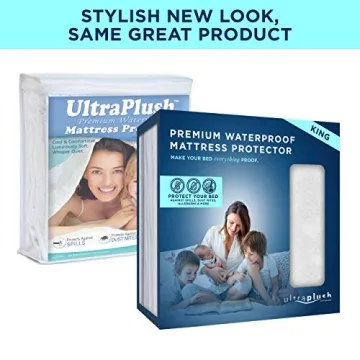 UltraPlush King Waterproof Mattress Protector for Peaceful Sleep