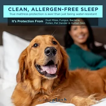 UltraPlush King Waterproof Mattress Protector for Peaceful Sleep