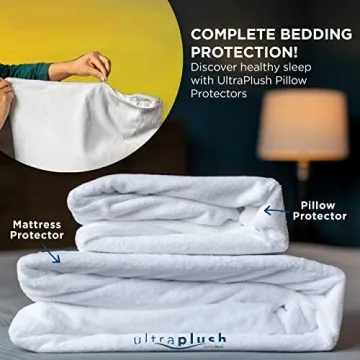 UltraPlush King Waterproof Mattress Protector for Peaceful Sleep