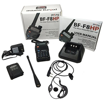 BAOFENG BF-F8HP 8W Dual Band Two-Way Radio Full Kit