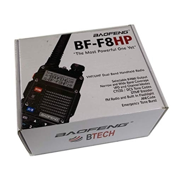 BAOFENG BF-F8HP 8W Dual Band Two-Way Radio Full Kit