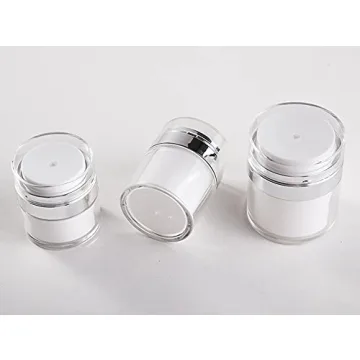 Wresty 2 Pack Airless Cosmetic Containers for Travel