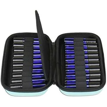20 Bottle Essential Oil Case for Safe Travel and Storage