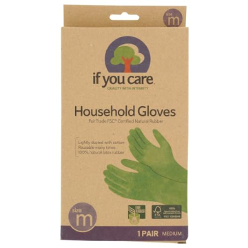 Eco-Friendly Household Gloves [Set of 3] - Medium Size for All Cleaning Needs