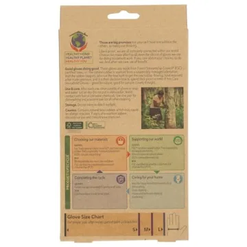 Household Gloves Set of 3 – Eco-Friendly & Durable