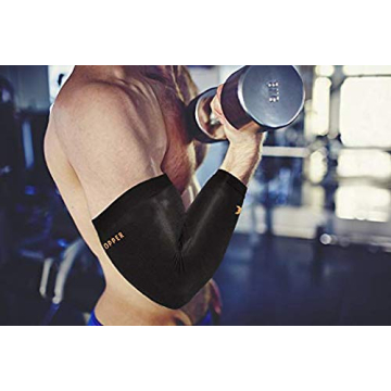 THX4COPPER Elbow Compression Sleeves - Pain Relief for All Activities