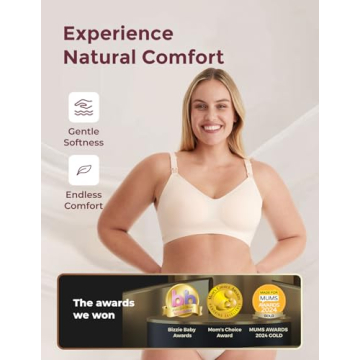 Momcozy Nursing Bras Seamless Comfort for Maternity