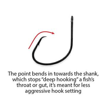 Team Catfish 8/0 Double Action Circle Hooks (3 Pack)