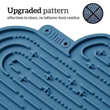 OHMO-Cactus Lick Mat for Dogs and Cats(2 Pack) Easy to Clean Pet Slow Feeder with Suction Cups, Licking Pad for Anxiety Relief and Boredom Reduction