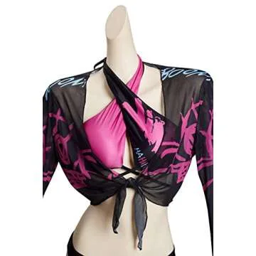 Stylish Nasfotim Women's Anime Swimsuit for Pool Fun