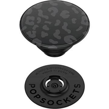 PopSockets Phone Grip with Expanding Kickstand, Animal PopGrip - Leopard of the Night