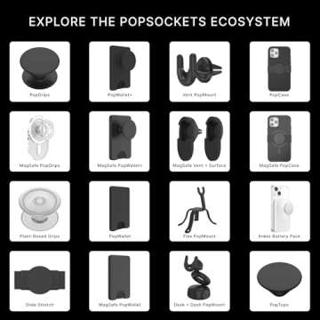 PopSockets Phone Grip with Expanding Kickstand, Animal PopGrip - Leopard of the Night