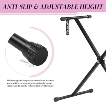 Ktaxon 61 Key Piano with 200 Sounds, Complete Set