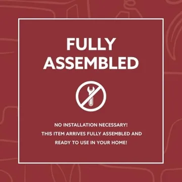 Stylish Linon Cream Sherpa Round Storage Ottoman