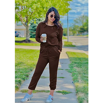 PRETTYGARDEN Women's Chic Lounge Outfit for Fall