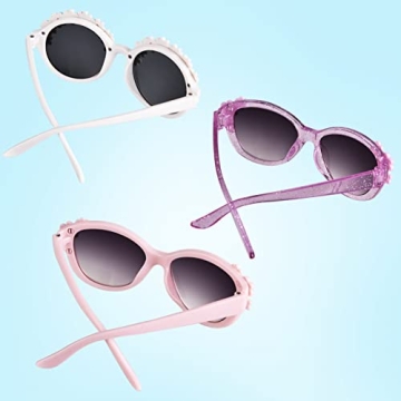 Cute UV400 Kids Sunglasses Gift Set for Ages 3-10