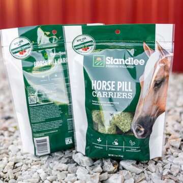 Standlee Premium Horse Pill Carriers for Easy Medication Delivery