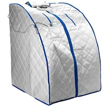 Durherm Portable Infrared Sauna with Heating Chair