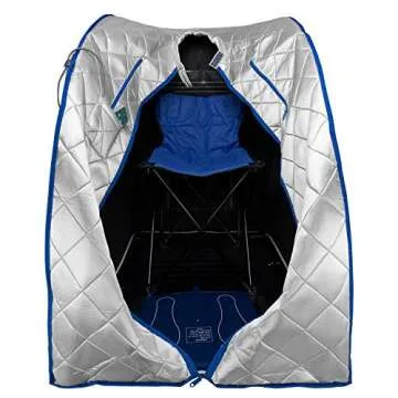 Durherm Portable Infrared Sauna with Heating Chair