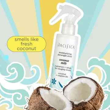 Pacifica Coconut Milk Elixir for Effortless Hair Care