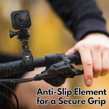 GRIFITI Nootle Quick Release Pipe Clamp 1/4 20 Thread Camera & Nootle Mount for Tripod Music Microphone Pole Stands Any Pipe Bar 1.5 in Handlebar Motorcycles Bike Mount Threaded Ball Bracket Clamps