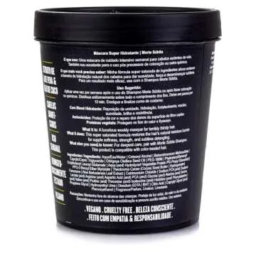 Lola From Rio - Morte Subita - Intensive Treatment Hair Mask For All Types of Dry, Damaged, Frizzy, Chemically Treated Hair 15.87 oz